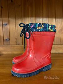 Stivali da pioggia da bambini.