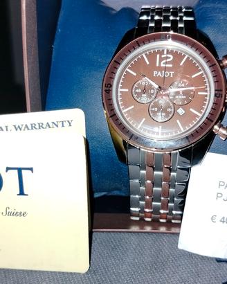 orologio cronografo pajot  swiss made