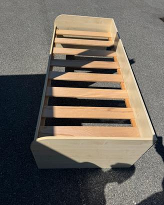 Letto singolo con letto estraibile