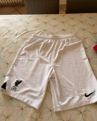Pantaloncino Liverpool FC bianco XL Bambino
