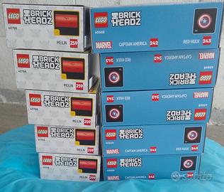 LEGO brickheadz lotto stock da 10 pezzi 