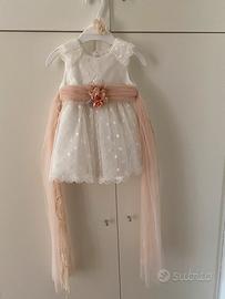 Vestito da bimba “Amaya” 6 mesi con fascia capelli