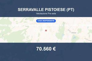 Immobile in asta di 91 m² a Serravalle Pistoiese