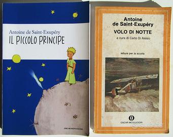 2 libri di Antoine de Saint-Exupéry