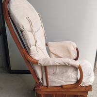 Poltrona dondolo oscillante 