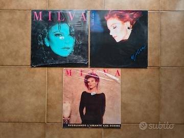 3 Lp MILVA sigillati dischi originali vinile