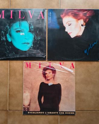 3 Lp MILVA sigillati dischi originali vinile