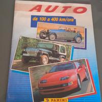 album figurine auto da 100 a 400 km/ora 1991 panin