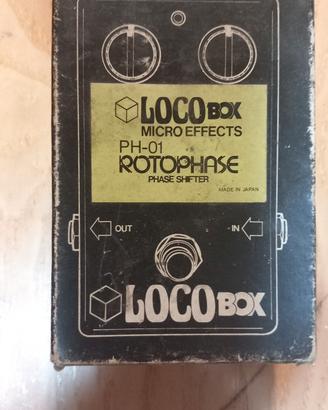 pedale Loco Box phaser made japan da collezione