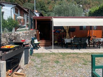Roulotte  fissa campeggio Eurovill lago Iseo