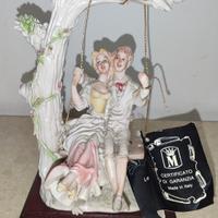 Statua Vintage Capodimonte "Innamorati"