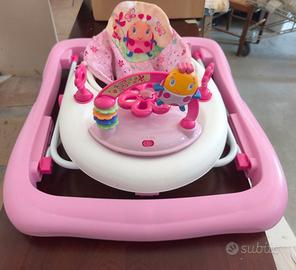 Girello Bright Starts Rosa e Bianco