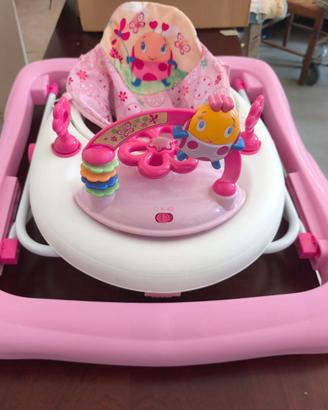 Girello Bright Starts Rosa e Bianco