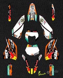 Kit Grafiche Adesivi KTM/SX SXF EXC XC 2007 - 2010