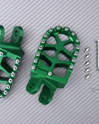 Poggiapiedi KAWASAKI KLX250/ R / S / F 94 20 Verde