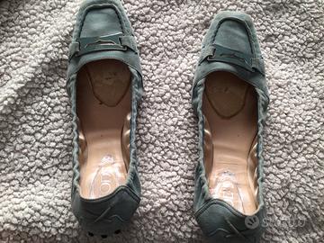 Ballerine tod’s camoscio