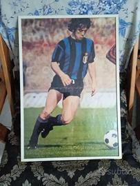 ROBERTO BONINSEGNA-POSTER Corriere Con Dedica Auto