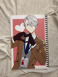 Quadernino Yuri on Ice