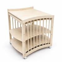 Fasciatoio Stokke in legno +vaschette portaoggetti