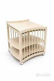 Fasciatoio Stokke in legno +vaschette portaoggetti