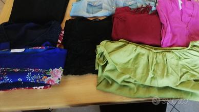 stock 10 pezzi abbigliamento donna M L 