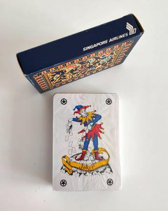 Carte da Gioco francesi della Singapore Airlines