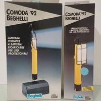 SET BEGHELLI COMODA 92 - N. 2 LAMPADE PORTATILI