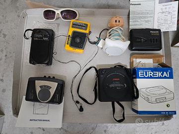 Lotto Vintage Anni 80/90: Walkman, Radio e Accesso