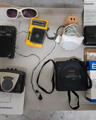 Lotto Vintage Anni 80/90: Walkman, Radio e Accesso