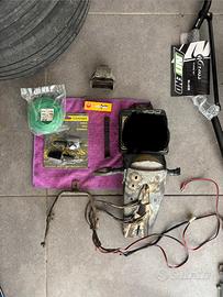 Portatarga HM 50 con telaietto e cavi