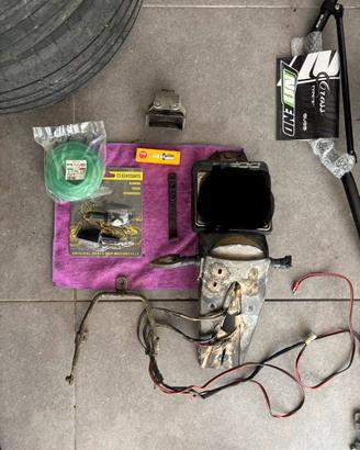 Portatarga HM 50 con telaietto e cavi