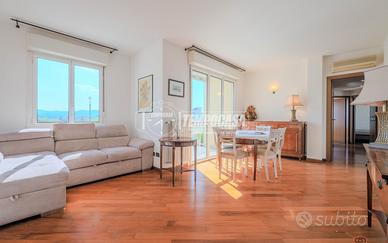 AMPIO 5 LOCALI CON TERRAZZO PANORAMICO E GARAGE -