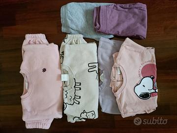 Tute bimba 24-30 mesi (92cm) felpate