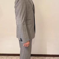 Abito elegante uomo grigio“Ivano Milano” taglia 52
