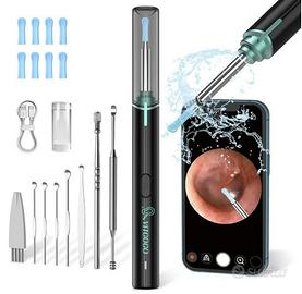 Otoscopio, 3,5mm Pulitore Orecchie con telecamera