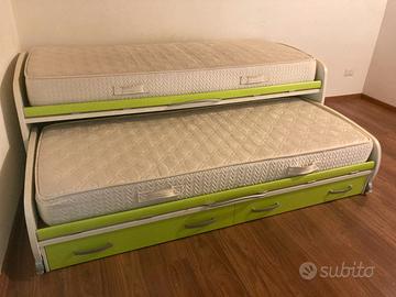 Letto salvaspazio Moretti Compacti + materassi