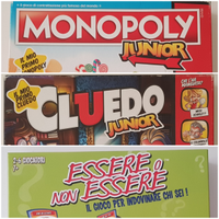 Cluedo/Monopoli/Risiko junior, Essere o non essere