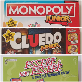 Cluedo/Monopoli/Risiko junior, Essere o non essere