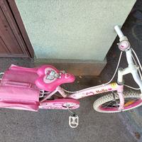 Bici bambina di Hello Kitty adatta dai 3 I 6 anni