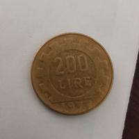 monete da 200 lire anno 1977