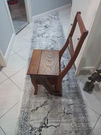 Scaletta/Sedia in Legno