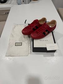 GUCCI trainers ACE BEE Sneakers Tg 43.5 Originali