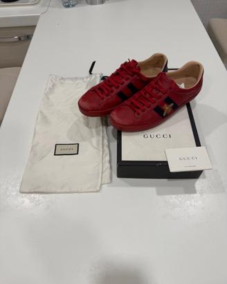 GUCCI trainers ACE BEE Sneakers Tg 43.5 Originali