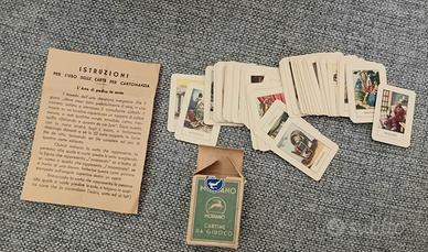 Carte da gioco Modiano anni 50