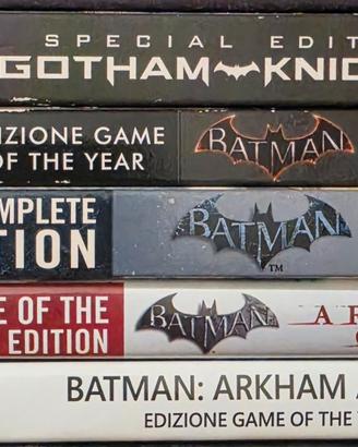 serie completa giochi Batman limited