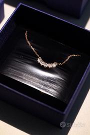 Collana Swarovski Oro Rosa