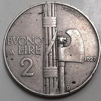 2 lire 1927 MOLTO RARA