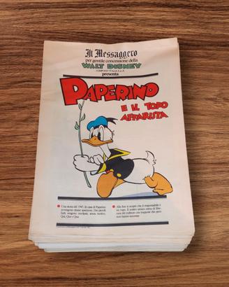 Lotto Topolino e Paperino 88 inserti Il Messaggero