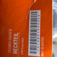 ktm exc plastiche ktm