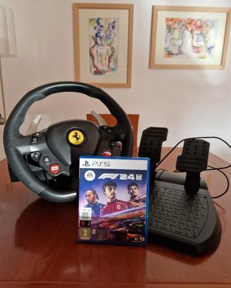 Volante Thrustmuster T80 RW Ferrari 488 GTB+F1 24